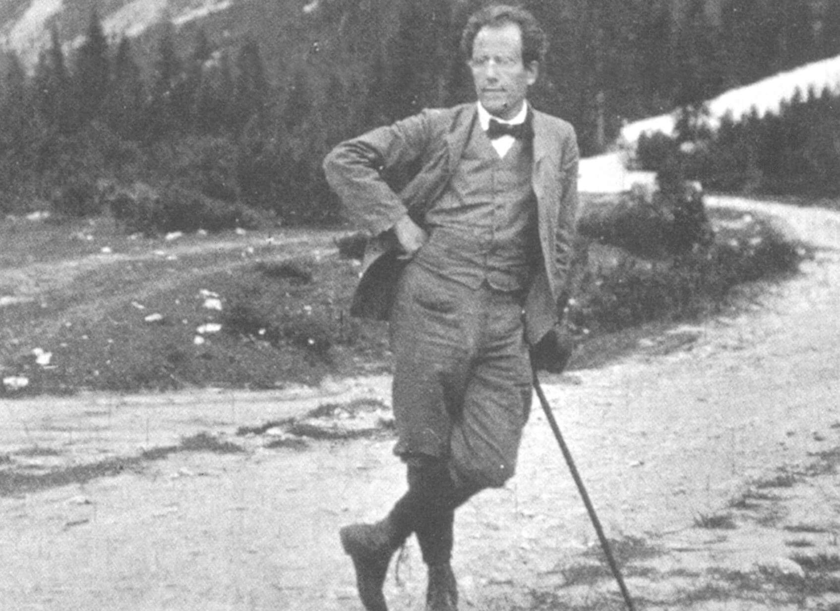 Gustav Mahler in Toblach