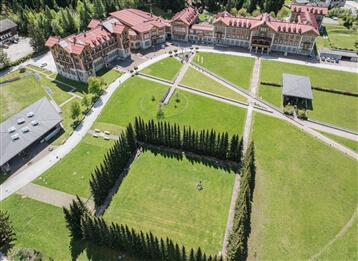 Park des Grand Hotel Toblachs